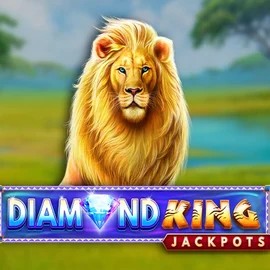 Diamond King Jackpots casino game by SpinPlay Games – featured logo at Mahti Casino