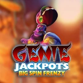 Genie Jackpots: Big Spin Frenzy by Blueprint Gaming, showcased at mahti-casinos.fi – game logo