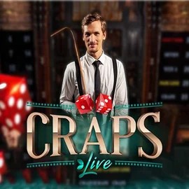 Live Craps by Evolution, showcased at mahti-casinos.fi – game logo