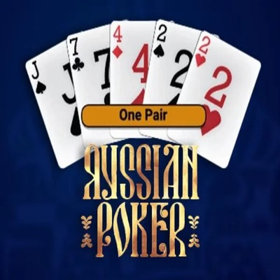 Russian Poker logo – Table Games by OneTouch Games at Mahti Casino