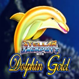 Jackpots logo of Dolphin Gold with Stellar Jackpots from Lightning Box Game at Mahti Casino