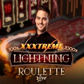 Official Live Casino logo: XXXtreme Lightning Roulette by Evolution at Mahti Casino